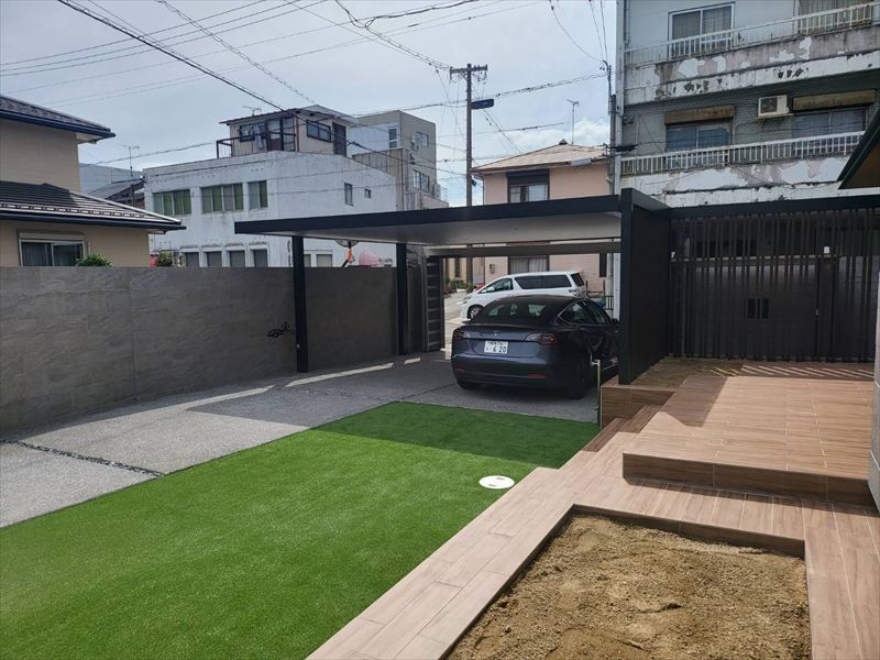 便利な駐車場デザイン